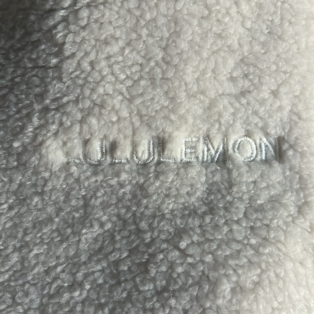 Lululemon Textured Fleece Collared Jacket - Picture 2 of 2